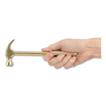 5-in-1 Carpenter's Hammer with Nesting Handle Containing Four Screwdrivers, 6.5" Long Gold Handle