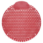 Slant7 with Terminator Urinal Screen, Forest Scent, Red, 30/Carton