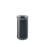 ENHANCE Series Waste Receptacle, 33 gal, Metal, Pearl Gray/Umbra Gray