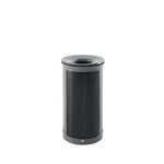 ENHANCE Series Waste Receptacle, 33 gal, Metal, Pearl Gray/Umbra Gray
