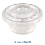 Souffle/Portion Cups, 3.25 oz, Plastic, Translucent, 2,500/Carton