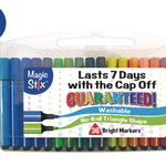 Magic Tri Stix Set, 36 Assorted Colors, 36/Set, 12 Sets/Carton