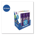 Kwik Stix Single Color Pack, 0.7" x 3.5", Purple, 12/Pack, 12 Packs/Carton