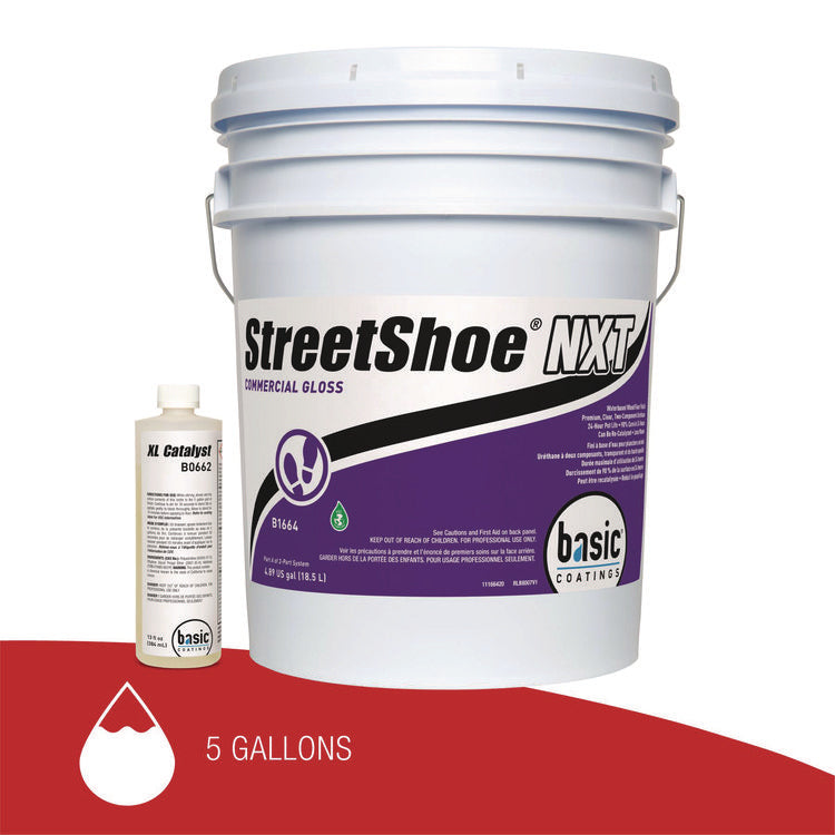 StreetShoe NXT Wood Floor Finish, 5 gal Pail