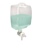Surface Mounted Soap and Hand Sanitizer Dispenser, 27 oz, 4.1 x 4.6 x 9.6, Gray