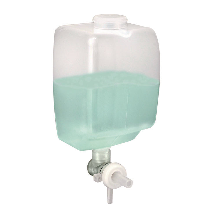 Surface Mounted Soap and Hand Sanitizer Dispenser, 27 oz, 4.1 x 4.6 x 9.6, White