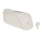 Surface Mounted Soap and Hand Sanitizer Dispenser, 27 oz, 4.1 x 4.6 x 9.6, White