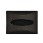 Interfold Table Top Dispenser Napkin Holder, 5.9 x 8 x 6.5, Black