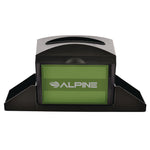 Interfold Table Top Dispenser Napkin Holder with Caddy, 6 x 14.17 x 6.5, Black