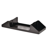 Interfold Table Top Dispenser Napkin Holder with Caddy, 6 x 14.17 x 6.5, Black
