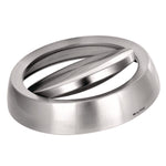 17 Gallon Stainless Steel Indoor Recycling Receptacle with Swivel Lid