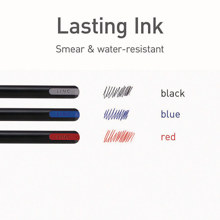 PENTONIC Ballpoint Pen, Stick, Fine 0.7 mm, Assorted Ink Colors, Black Barrel, 25/Pack