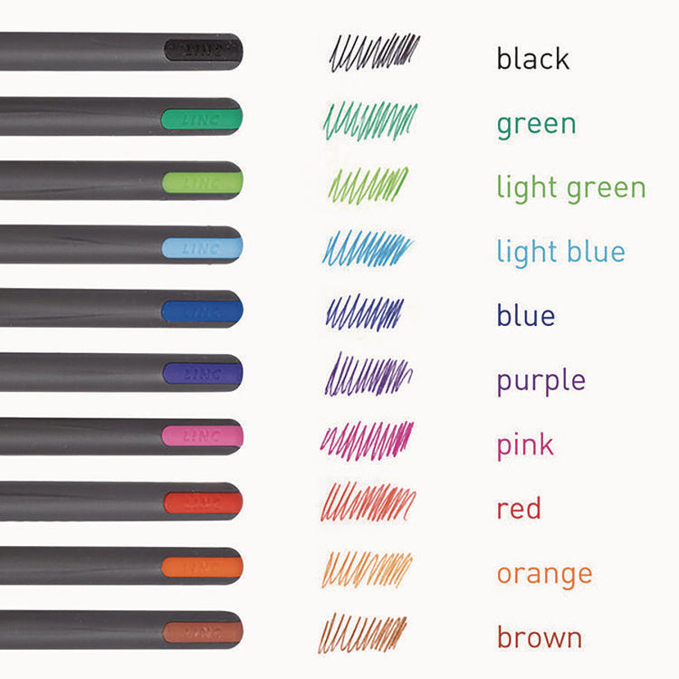 PENTONIC Ballpoint Pen, Stick, Medium 1 mm, Assorted Ink Colors, Charcoal Gray Barrel, 25/Pack