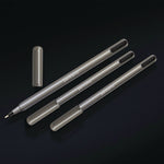 PENTONIC Ballpoint Pen, Stick, Medium 1 mm, Black Ink, Charcoal Gray Barrel, 25/Pack