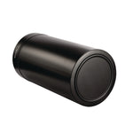 27 Gallon Stainless Steel Commercial Indoor Trash Can, Black
