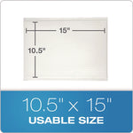 Poly Bubble Mailers, #5, Barrier Bubble Cushion, Redi-Seal Adhesive Closure, 10.5 x 15, White, 25/Pack