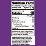 Bubble Gum Assorted Flavor Twist Tub, 300 Pieces/Tub, 1 Tub/Carton
