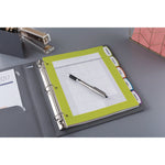Big Tab Ultralast Plastic Dividers, 5-Tab, 11 X 8.5, Assorted, 1 Set