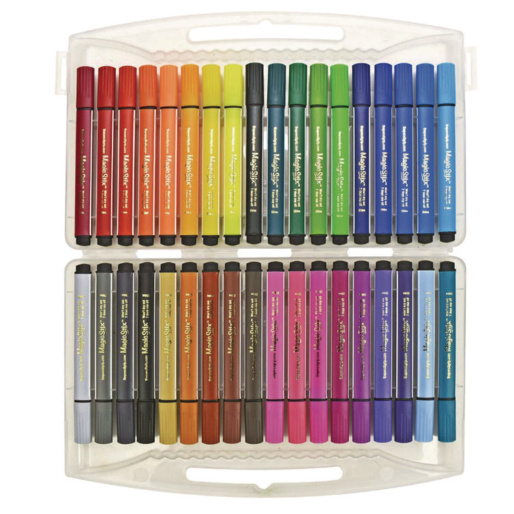 Magic Tri Stix Set, 36 Assorted Colors, 36/Set, 12 Sets/Carton
