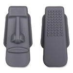 Pencil Topper, Giant Face, Gray, 36/Carton