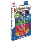 Thin Stix Tempera Paint Set, 12 Assorted Classic Colors, 12/Set, 12 Sets/Carton
