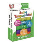 Kwik Stix Tempera Paint Set, 6 Assorted Neon Colors, 6/Set, 24 Sets/Carton