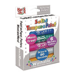 Kwik Stix Tempera Paint Set, 6 Assorted Metallic Colors, 6/Set, 24 Sets/Carton