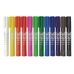 Thin Stix Tempera Paint Set, 12 Assorted Metallic Colors, 24/Set, 6 Sets/Carton