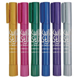 Thin Stix Tempera Paint Set, 12 Assorted Metallic Colors, 24/Set, 6 Sets/Carton
