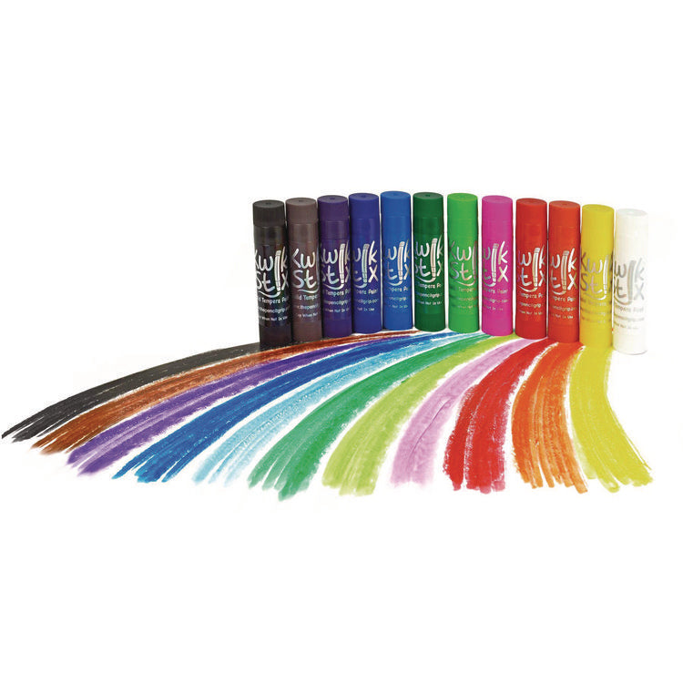Kwik Stix Tempera Paint Set, 12 Assorted Classic Colors, 144/Pack, 2 Packs/Carton
