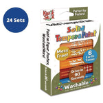 Kwik Stix Tempera Paint Set, 6 Assorted Earth Tones Colors, 6/Pack, 24 Packs/Carton