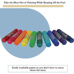Kwik Stix Tempera Paint Set, 10 Assorted Jewel Tones Colors, 10/Pack, 12 Packs/Carton
