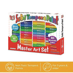Kwik Stix Tempera Paint Set, 60 Assorted Colors, 60/Pack, 3 Packs/Carton