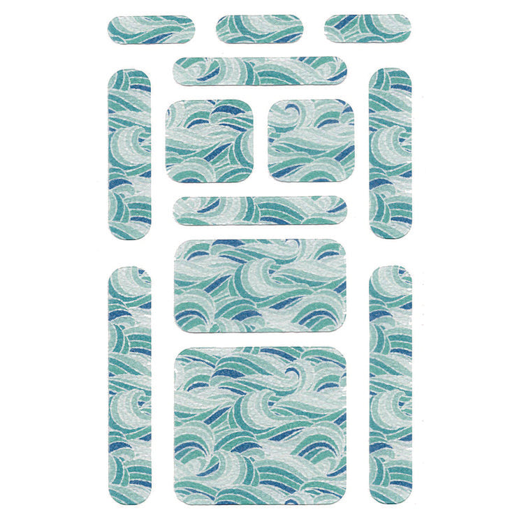 Anywhere Zen Strips, Sandy Waves, Assorted Colors, 13/Set, 24 Sets/Carton