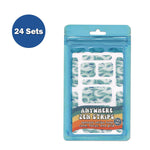 Anywhere Zen Strips, Sandy Waves, Assorted Colors, 13/Set, 24 Sets/Carton