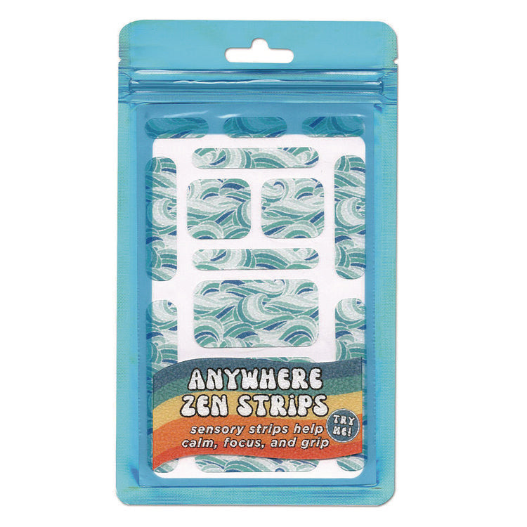 Anywhere Zen Strips, Sandy Waves, Assorted Colors, 13/Set, 24 Sets/Carton