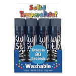 Kwik Stix Single Color Pack, 0.7" x 3.5", Black, 12/Pack, 12 Packs/Carton
