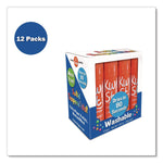 Kwik Stix Single Color Pack, 0.7" x 3.5", Orange, 12/Pack, 12 Packs/Carton