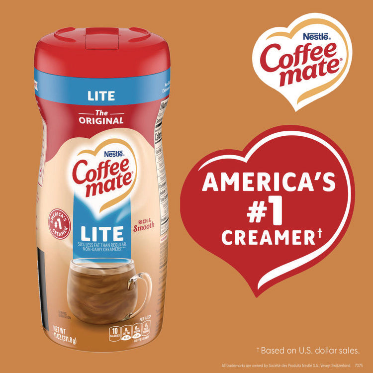 Powdered Original Lite Creamer, 11 oz Canister, 12/Carton