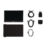 Monitors, 14" Widescreen, IPS Panel, 1920 Pixels x 1080 Pixels, Aluminum