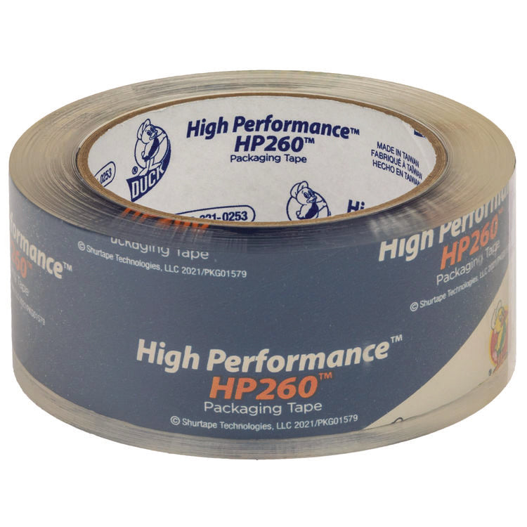 HP260 Packaging Tape, 3" Core, 1.88" X 60 Yds, Clear, 8/pack