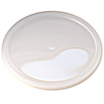 Pro Kal Polyethylene Flush Fill Round Deli Lids, 4.6" Diameter, Clear, Plastic, 500/Carton