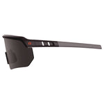 Skullerz AEGIR-AFASPM Anti-Scratch and Enhanced Anti-Fog Safety Glasses, Matte Black Frame, Smoke Polycarb Lens