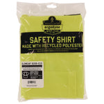 GloWear 8289-ECO Class 2 Recycled Hi-Vis T-Shirt, Medium, Lime