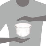 PresentaBowls Clear Bowls, 64 oz, Plastic, 252/Carton
