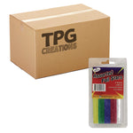 Foil Star Stickers, Assorted Colors, 55/Sheet, 8 Sheets/Pack, 72 Packs/Carton