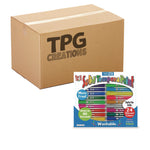 Thin Stix Tempera Paint Set, 12 Assorted Metallic Colors, 24/Set, 6 Sets/Carton