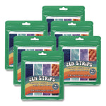 Zen Strips, Sandy Gradient Classpack, Assorted Colors, 24/Set, 6 Sets/Carton