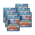 Zen Strips, Sandy Gradient, Assorted Colors, 4/Set, 36 Sets/Carton