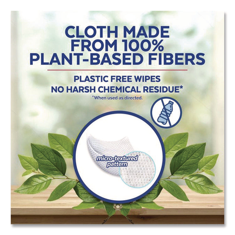 Disinfecting Wipes II Fresh Citrus, 1-Ply, 7 x 7.25, White, 70 Wipes/Canister, 6 Canisters/Carton